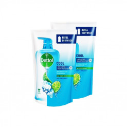DETTOL BODY WASH COOL 900ML X 2S