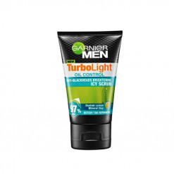 GARNIER MEN TURBO LIGHT OIL CONTROL ICY SCRUB 150ML