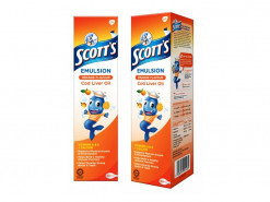 SCOTTS EMULSION TWIN PACK ORANGE/ORIGINAL 400MLX2