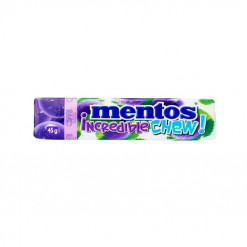 MENTOS INCREDIBLE CHEW GRAPE 45GM