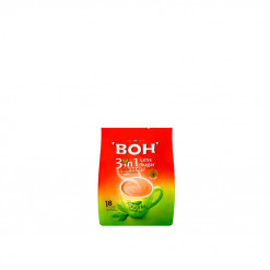 BOH 3IN1 I.TEA MIX LESS SUGAR 16.5G X 18S-LS-STEVI