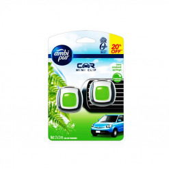 AMBI PUR CAR MINI CLIP NEW ZEALAND SPRING 2ML X 2