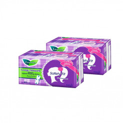 LAURIER PANTYLINER SAFETY LONG & WIDE SAKURA 40SX2