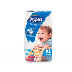 DRYPERS WEE WEE DRY MEGA PACK XL 50S