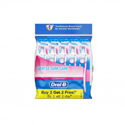 ORAL B ULTRATHIN GENTLE GUM CARE TOOTHBRUSH 5S