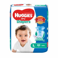 HUGGIES DRY SJP 54SX L (216195) BY