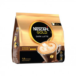 NESCAFE GOLD DARK LATTE 34GM X 12S