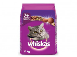 WHISKAS DRY SENIOR MACKEREL 1.1KG