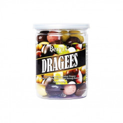 BERYL'S ALMOND DRAGEES POP CAN ASSORTED 370GM