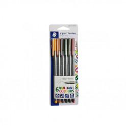 STDL TRIPLUS FINELINER SET 334 SBK6-1TO4 MY(229918
