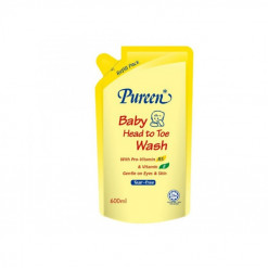PUREEN HEAD TO TOE WASH REFILL PACK 600ML