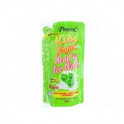 PUREEN KIDS YOGURT HEAD TO TOE WASH REFILL APPLE 600ML
