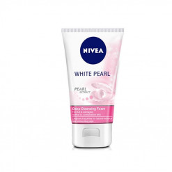 NIVEA WHITE PEARL DEEP CLEANSING FOAM 100GM