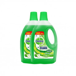 DETTOL MULTI ACTION CLEANER GREEN APPLE 1.5LX2