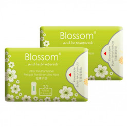 BLOSSOM PANTYLINER ULTRA THIN 30SX2