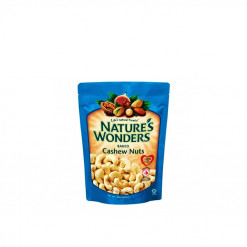NATURE'S WONDERS BAKED CASHEW NUTS 150GM