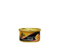 SHEBA TUNA&SALMON IN GRAVY 85GM