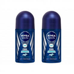 NIVEA ROLL ON COOL POWDER 50MLX2