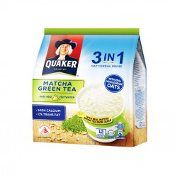 QUAKER 3 IN 1 CEREAL MATCHA GREEN TEA 28GM X 12S