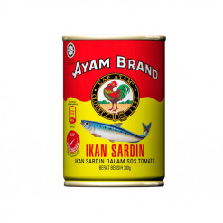 AYAM BRAND SARDINE IN TOMATO SAUCE 300GM
