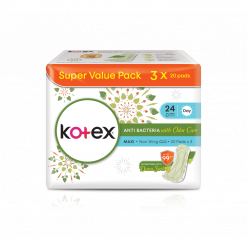 KOTEX NAT CARE MAXI NW AB 20S X 3