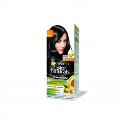 GARNIER COLOR NATURALS HAIR COLOUR 55G+50G-1 HITAM ALAM
