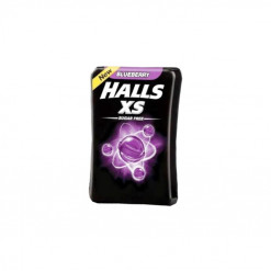 HALLS XS BLUEBERRY 25S
