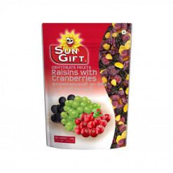 TG SUN GIFT RAISIN CRANBERRIES 130GM