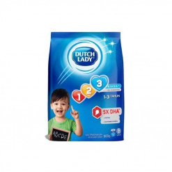 DUTCH LADY MILK POWDER 123 PLAIN 900GM