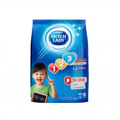 DUTCH LADY MILK POWDER 123 CHOCOLATE 900GM