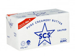 SCS BUTTER-SALTED 250 GM