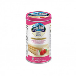 WHITE CASTLE LUXURY WAFER STRW 300GM