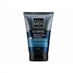 NANOWHITE MEN OIL CONTROL PERFECT CLAY CLEANSER 100ML