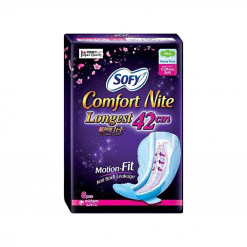 SOFY COMFORT NIGHT ANTI BAC 42CM - 8S