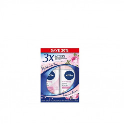 NIVEA (F) HOKKAIDO ROSE RO 50ML X 2S