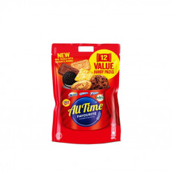 ALL TIME ASSORTED BISCUITS M/PACK 493GM