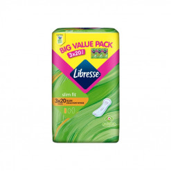 LIBRESSE SLIM NON WING MULTI 24CM-20S X 3