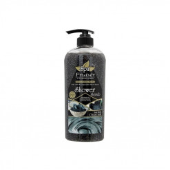 FRUISER SPA SHOWER SCRUB-SEA MUD CHARCOAL 730ML