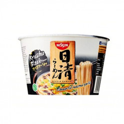 NISSIN JAPANESE RAMEN BOWL KYUSHU BLACK 110GM