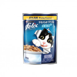 FELIX ADULT CHICKEN POUCH 70GM