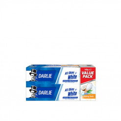 DARLIE ALL SHINY WH BAKING SODA ALOE FRE 140G X 2S