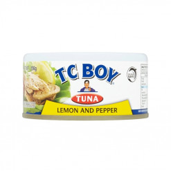 TC BOY TUNA LEMON & PEPPER 150G