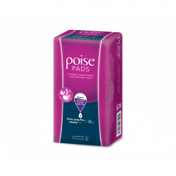 POISE PADS EX LONG PLUS 10S