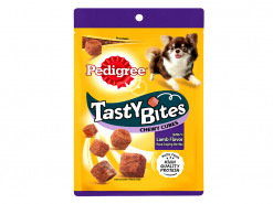 PEDIGREE TASTYBITES DOGS SNACK POCKET CHEWY CUBES LAMB 50G
