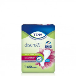 TENA DISCREET LONG LINER 24CM-20S