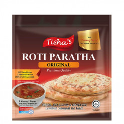 TISHAS ROTI PARATHA ORIGINAL-W.PG CURRY SAUC 375GM