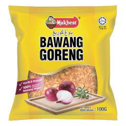 MAKBEST BAWANG GORENG (FRIED ONION)100GM