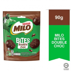 NESTLE MILO BITES DOUBLE CHOC 90GM
