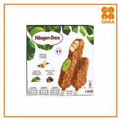HAAGEN DAZS STICK BAR MULTIPACK GREEN TEA & CHOCOLATE ALMOND 80ML x 3S