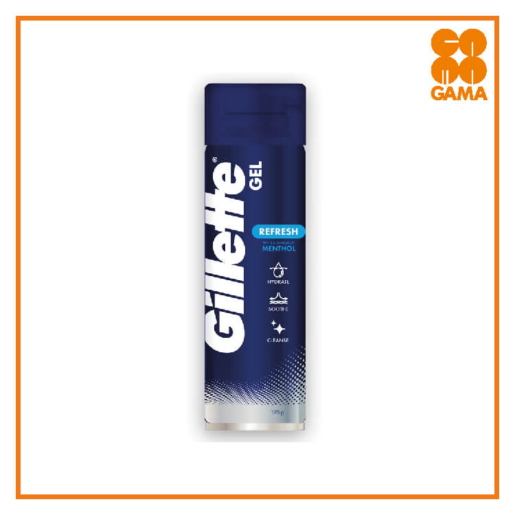 GILLETTE REFRESHING GEL 195G (1)